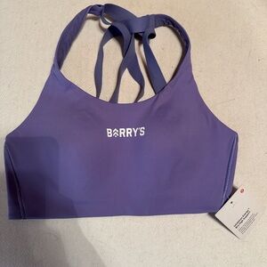 Barry's Purple Sports Bra